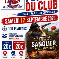 Fete du club le 12 septembre 2026